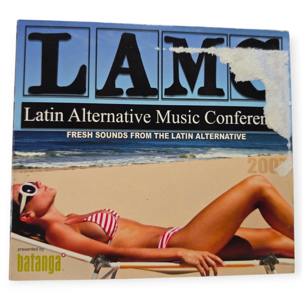 LAMC 2007 Latin Alternative Music 3-CD Album Set MTV Tr3s Promo Rock Reggaeton‎